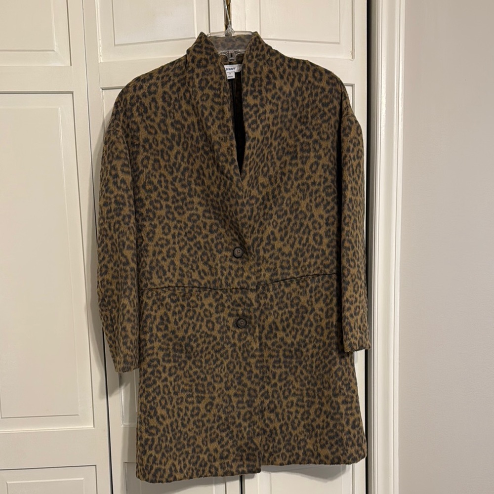 Leopard Print Coat